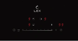 Индукционная варочная поверхность Lex EVI 631A BL черный