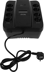 Источник бесперебойного питания Powercom Spider SPD-550U LCD USB 330Вт 550ВА черный