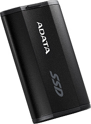 Накопитель SSD A-Data USB-C 2TB SD810-2000G-CBK SD810 1.8" черный
