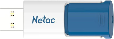 Флеш Диск Netac 16Gb U182 NT03U182N-016G-30BL USB3.0 синий/белый
