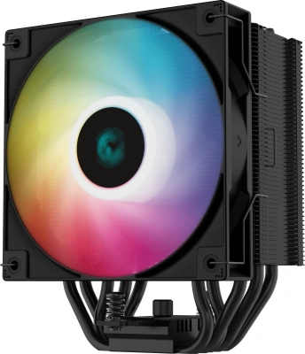 Устройство охлаждения(кулер) Deepcool AG500 BK ARGB Soc-AM5/AM4/1200/1700/1851 черный/белый 4-pin 29.4dB Al+Cu 240W 861gr Ret (R-AG500-BKANMN-G-1)