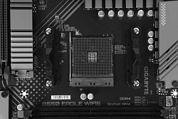 Материнская плата Gigabyte B550 EAGLE WIFI6 Soc-AM4 AMD B550 4xDDR4 ATX AC`97 8ch(7.1) GbLAN RAID+HDMI