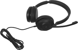 Наушники с микрофоном Jabra Evolve2 30 SE черный 1.5м накладные USB оголовье (23189-999-779)
