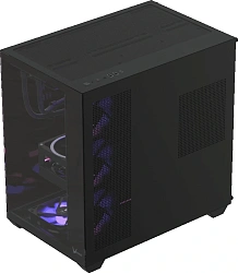 Корпус Formula Crystal Z2 Plus AR V2 черный без БП E-ATX 6x120mm 3x140mm 1xUSB2.0 1xUSB3.0 audio bott PSU