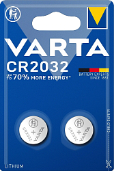 Батарея Varta Energy CR2032 BL2 Lithium 3V CR2032 (2шт) блистер