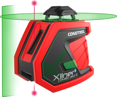 Нивелир лазерн. Condtrol Xliner Combo 360G 2кл.лаз. 520нм цв.луч. зеленый 2луч. (1-2-411)