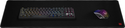 Коврик для мыши Defender Black Ultra One XL черный 780x300x5мм (50004)