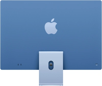 Моноблок Apple iMac A3247 24" 4.5K M4 8 core (4) 16Gb SSD256Gb 8 core GPU macOS WiFi BT 143W клавиатура мышь Cam синий 4480x2520