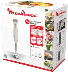 Блендер погружной Moulinex DD523AF0 600Вт кремовый/бежевый