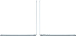 Ноутбук Apple MacBook Air A3240 M4 10 core 16Gb SSD512Gb/10 core GPU 13.6" Liquid Retina (2560x1664) macOS lt.blue WiFi BT Cam (MC6U4RU/A)