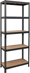 Стеллаж Практик SBL 180KD пол.:5 разборная 1803x750x350мм антрацит (S24499371109)