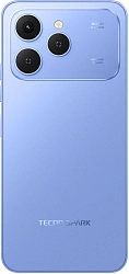 Смартфон Tecno Spark 40 256Gb 8Gb синий моноблок 3G 4G 2Sim 6.67" 720x1600 Android 15 50Mpix 802.11 a/b/g/n/ac/ax NFC GPS GSM900/1800 GSM1900 Protect FM microSD max1024Gb