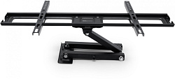 Кронштейн для телевизора Buro MF2 черный 32"-70" макс.35кг настенный поворотно-выдвижной и наклонный