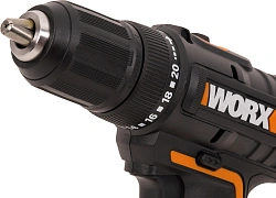 Шуруповерт Worx WX108 аккум. патрон:быстрозажимной (кейс в комплекте)