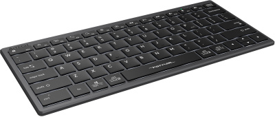 Клавиатура A4Tech Fstyler FX61 серый USB slim LED (FX61 GREY)