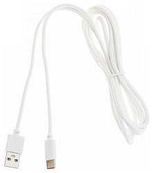 Кабель Cactus CS-USB.A.USB.C-1.8 USB (m)-USB Type-C (m) 1.8м белый блистер