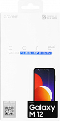 Защитное стекло для экрана Samsung araree by KDLAB для Samsung Galaxy M12 прозрачная 1шт. (GP-TTM127KDATR)