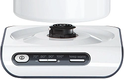 Чайник электрический Bosch TWK8611P 1.5л. 2400Вт белый/серебристый корпус: металл/пластик