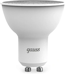 Лампа светодиодная Gauss 101506109 9Вт цок.:GU10 рефлек. 220B св.свеч.бел.теп. MR16 (упак.:10шт)