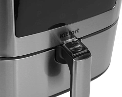 Аэрогриль Kitfort KT-2228 1700Вт серебристый