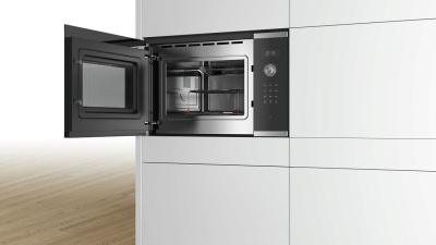 Микроволновая печь Bosch BEL554MS0 25л. 900Вт черный/нержавеющая сталь (встраиваемая)