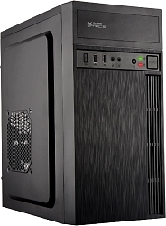 Корпус KingPrice KPCC-MN210 черный без БП mATX 1x80mm 2x120mm 2xUSB2.0 audio