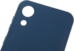 Чехол (клип-кейс) BoraSCO для Samsung Galaxy A03 Core Microfiber Case синий (40946)