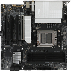 Материнская плата MSI PRO B850M-P WIFI SocketAM5 AMD B850 4xDDR5 mATX AC`97 8ch(7.1) 5Gigabit RAID+HDMI+DP