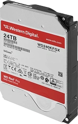 Жесткий диск WD SATA-III 24TB WD240KFGX NAS Red Pro (7200rpm) 512Mb 3.5"