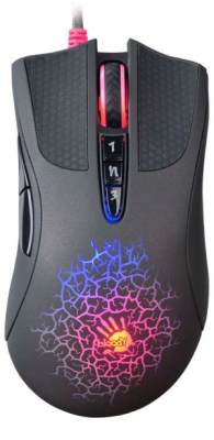 Мышь A4Tech Bloody A90 черный оптическая 6200dpi USB 8but