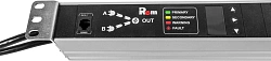 АВР Rem R-16-4S-T-440-2X1.8 1U 19" ввод:2xSchuko выход:4xSchuko16A черный