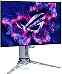 Монитор Asus 26.5" ROG Swift PG27AQWP-W светло-серый OLED LED 16:9 HDMI матовая HAS Piv 1500cd 178гр/178гр 2560x1440 540Hz DP 2K USB 7.04кг