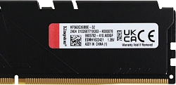 Память DDR5 32Gb 6000MHz Kingston KF560C36BBE-32 Fury Beast Black RTL Gaming PC5-48000 CL36 DIMM 288-pin 1.35В dual rank с радиатором Ret