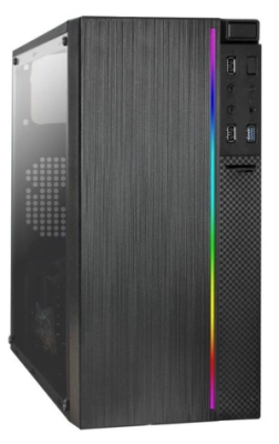 ПК IRU Game 510H6SEA MT Ryzen 5 5600 (3.5) 32Gb SSD512Gb RX 6600 8Gb FreeDOS GbitEth 500W черный (2073984)