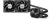 Система водяного охлаждения Montech HyperFlow Silent 240 Soc-AM5/AM4/1200/1700/1851 черный 4-pin 24.8dB Al 310W Ret (HS240BK)