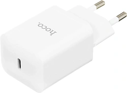 Сетевое зар./устр. Hoco N27 White 20W 3A+2.22A+1.67A (PD+QC+AFC) USB-C универсальное белый