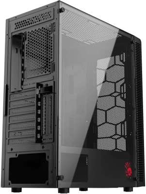 Корпус Bloody BD-CC115 черный без БП ATX 8x120mm 1xUSB2.0 1xUSB3.0 audio bott PSU