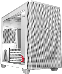 Корпус Bloody BD-CC117F белый без БП mATX 5x120mm 1xUSB2.0 1xUSB3.0 audio bott PSU