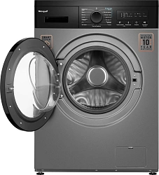 Стиральная машина Weissgauff WM 42127 Inverter Steam Dark загр.фронтальная макс.:7кг серый