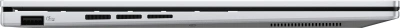 Ноутбук Asus Zenbook 14 OLED UX3405MA-QD993 Core Ultra 9 185H 16Gb SSD512Gb Intel Arc 14" OLED FHD+ (1920x1200) без ОС silver WiFi BT Cam Bag (90NB11R2-M01SV0)