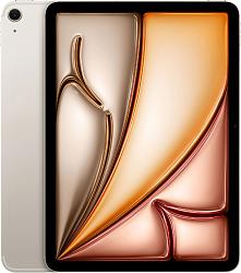 Планшет Apple iPad Air 2024 A2903 M2 2.99 8C RAM8Gb ROM512Gb 11" IPS 2360x1640 5G eSIM iOS сияющая звезда 12Mpix 12Mpix BT WiFi 9hr