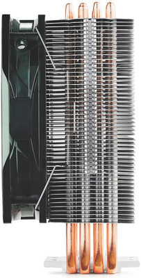 Устройство охлаждения(кулер) Deepcool Gammaxx 400 Blue Basic Soc-AM5/AM4/1200/1700/1851 черный 4-pin 18-30dB Al+Cu 130W 640gr Ret (DP-MCH4-GMX400P-BL)
