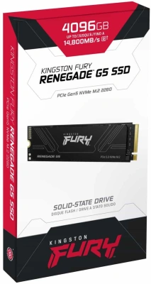 Накопитель SSD Kingston PCIe 5.0 x4 4TB SFYR2S/4T0 Fury Renegade M.2 2280