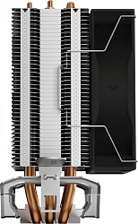 Устройство охлаждения(кулер) Deepcool AG300 LED RGB Soc-AM5/AM4/1200/1700/1851 черный 4-pin 18-31dB Al+Cu 150W 350gr Ret (R-AG300-BKLNMN-G)