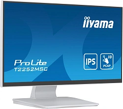 Монитор Iiyama 21.5" ProLite T2252MSC-W2 белый IPS LED 5ms 16:9 HDMI M/M матовая 250cd 178гр/178гр 1920x1080 DP FHD USB Touch 4.5кг