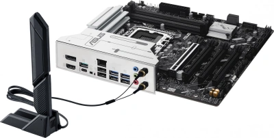 Материнская плата Asus PRIME Z890M-PLUS WIFI Soc-1851 Intel Z890 4xDDR5 mATX AC`97 8ch(7.1) 2.5Gg RAID+HDMI+DP