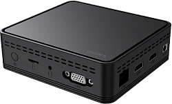 Неттоп Digma Mini Office Cel N4020 (1.1) 4Gb SSD128Gb UHDG 600 CR Windows 11 Pro GbitEth WiFi BT 36W черный (DPCN-4BXW01)