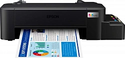 Принтер струйный Epson L121 (C11CD76414/413/505/504) A4 черный