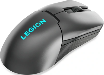 Мышь Lenovo Legion M600s Qi Wireless Gaming темно-серый оптическая 19000dpi беспров. BT/Radio USB (GY51H47355)