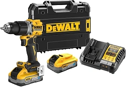Дрель-шуруповерт DeWalt DCD805H2T аккум. патрон:быстрозажимной (кейс в комплекте)